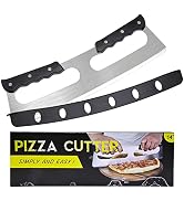 Pizza Cutter Rocker Rocker Knife Pizza Slicer Kitchen Tools,Kitchenaid Stainless Steel Pizza Cutt...