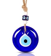 BCS Blue Evil Eye Decor Home Wall Hanging 3.5