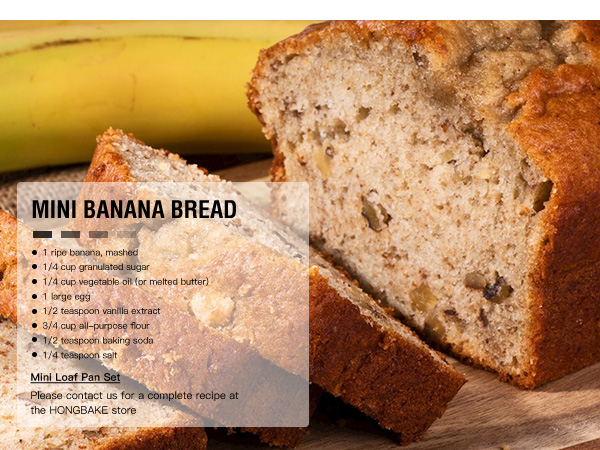 mini banana bread