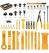 GOOACC 200Pcs Trim Removal Tool, Auto Push Pin Bumper Retainer Clip Set Fastener Terminal Remover...