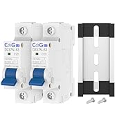 AC Miniature Circuit Breaker, CGELE 20 Amp 1 Pole 120/240V Solar AC Disconnect Switch Thermal Mag...