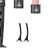 5 in 1 Curling Iron Wand Set, Hair Curling Iron Interchangeable Ceramic Barrels (0.35 to 1.25 Inc...