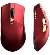 TISHLED Wired/Wireless Gaming Mouse, Tri-Mode 2.4G/BT/USB-C, PAW3311 Sensor, 12800 DPI, Dual 1K P...