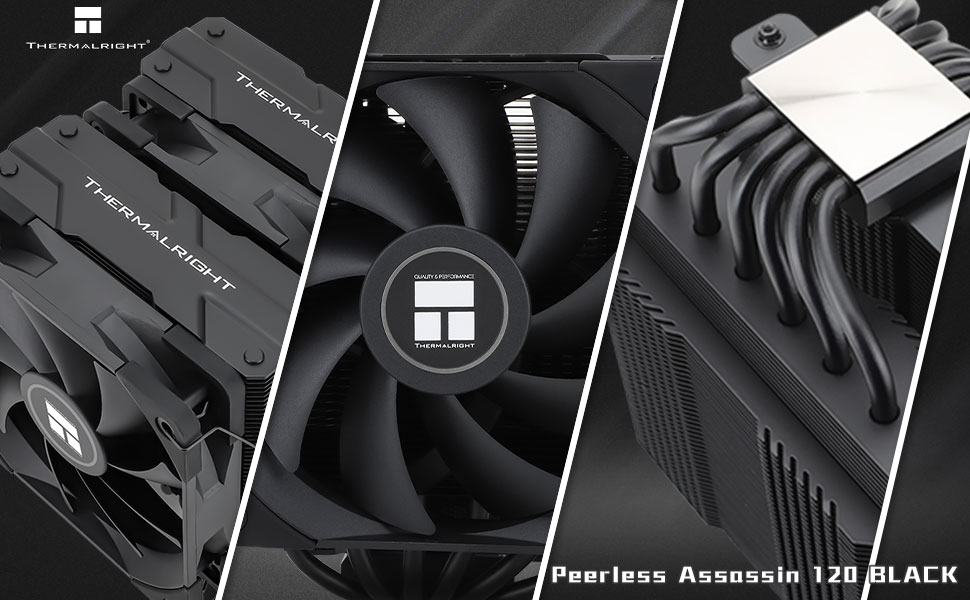 PA120 Black cpu cooler