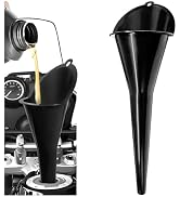 VCYOPN Oil Funnel, Flexible Multi-Function Automotive Oil Funnel, Spill-Proof Plastic Long Neck E...