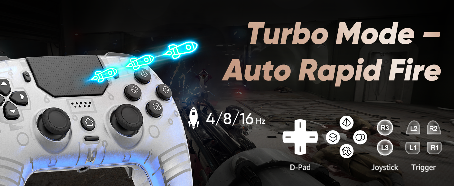 Turbo Mode-auto rapid fire