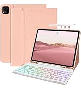 FUWANG iPad Pro 12.9 Case with Keyboard, Keyboard Case for iPad Pro 12.9 inch (3rd, 4th, 5th, 6th...
