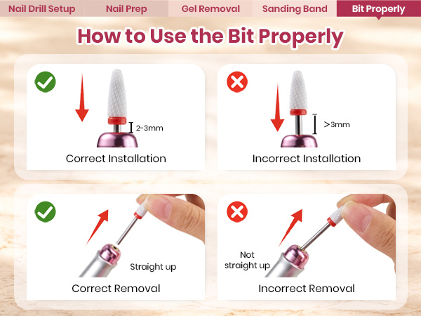 Beetles Cordless Nail Drill, 7 Bits Electric Nail File 5 Speeds LED Display,Rechargeable Nail Drill