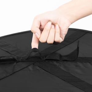 Convenient Velcro Hanging Hole