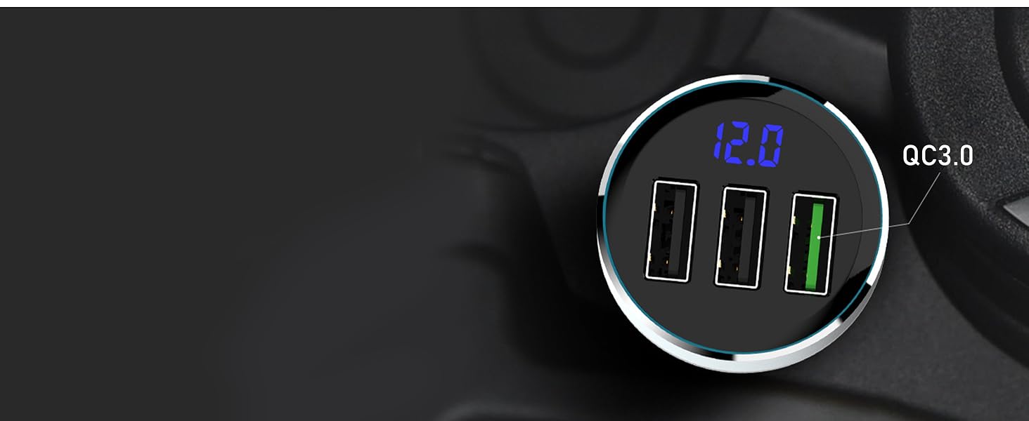 QC3.0 car charger