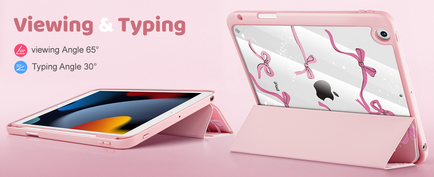 ipad with 9th generation bows