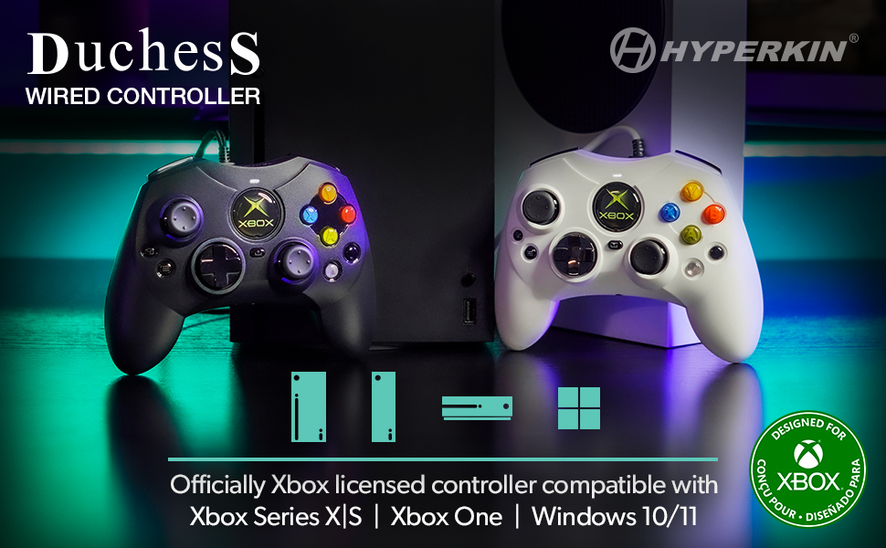 Hyperkin DuchesS Wired Controller for Xbox Series X|S/ Xbox 1/Windows 10|11 Officially Licensed