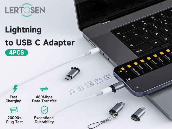 lightning to usb c adapter lighting to usbc adaptor iphone adapter apple lightning to usb c adapter