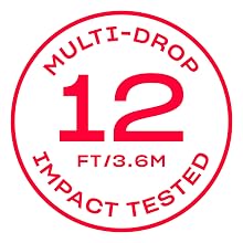 12 ft muti-drop protection