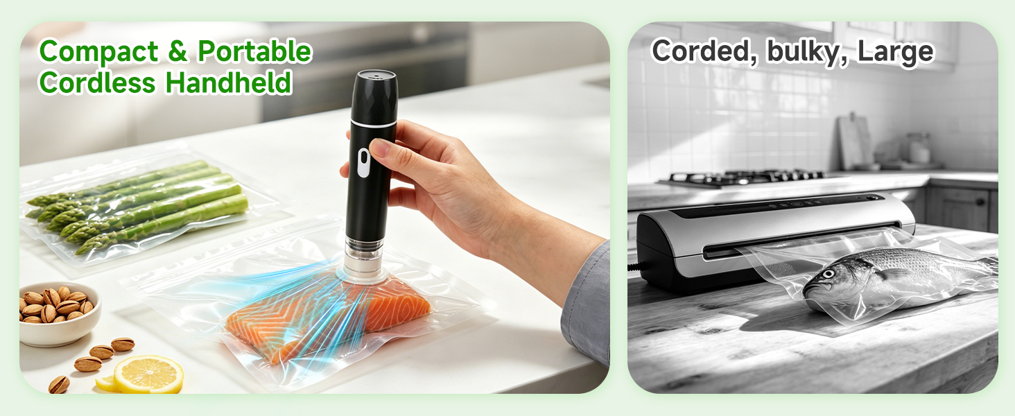 mini black vacuum sealer