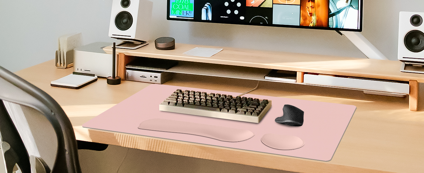 leather desk mat