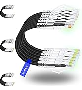 Rapink Patch Cables Cat6/ Cat6a 1ft (24 Pack) Slim, Cat6a Ethernet Patch Cable 10G Support, Snagl...