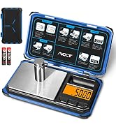 ACCT Precision Pocket Scale, 200gx0.01g Jewelry Gram Scale, Digital Food Scale with LCD Display, ...