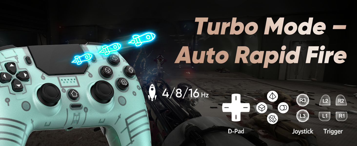 BETMI controller for ps5 turbo