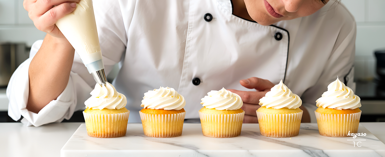 icing piping nozzles tips pastry bag cupcake decorating tool