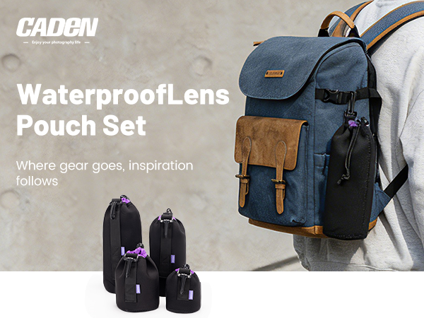 Camera Lens Pouch