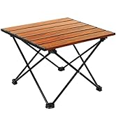 ROCK CLOUD Portable Camping Table Ultralight Aluminum Folding Beach Table Camp for Camping Hiking...