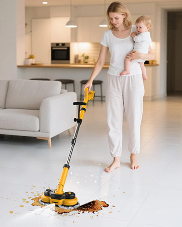 cordless electric mop