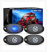 nilight led rock lights, RGB led whip light