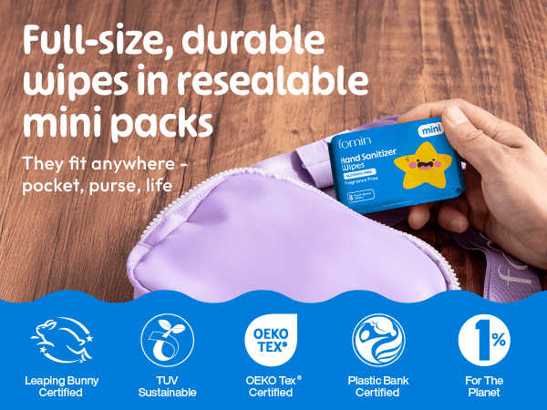 Mini Hand Wipes