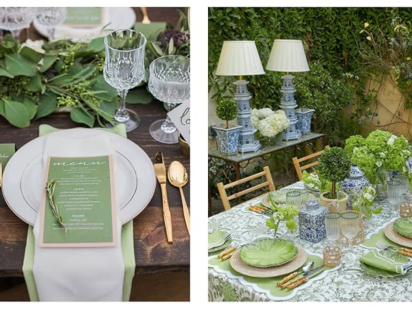 green placemats