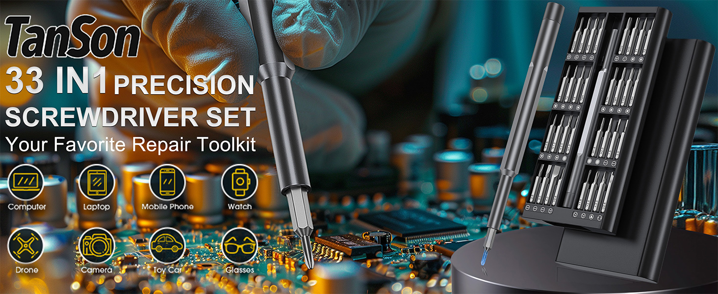 33 in 1 screwdriver set