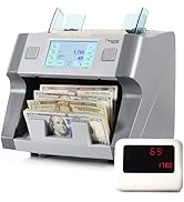 Cassida 8800R V2 USA Premium Bank-Grade Mixed Denomination Money Counter Machine, Advanced Counte...