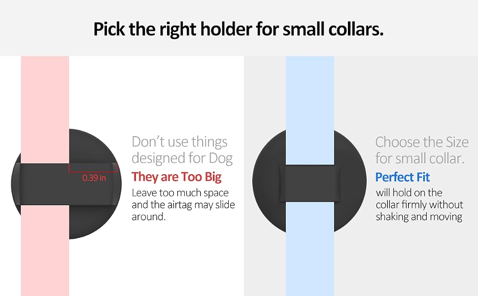 Perfect fit small collars