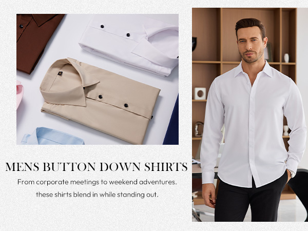 men's button down shirts