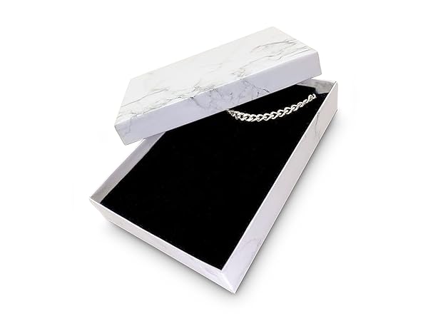 the display guys cotton insert filled kraft paper jewelry gift box case mailing shipping package
