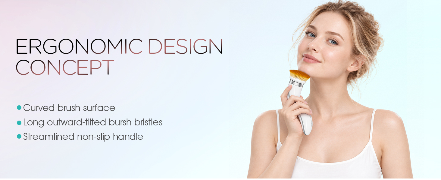 facial cleansing brush electric face scrubber rechargeable rotating face cleansing brush