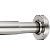 AmazerBath Spring Tension Shower Curtain Rod, 31-75 Inches Heavy Duty Shower Curtain Rod Rust Pro...
