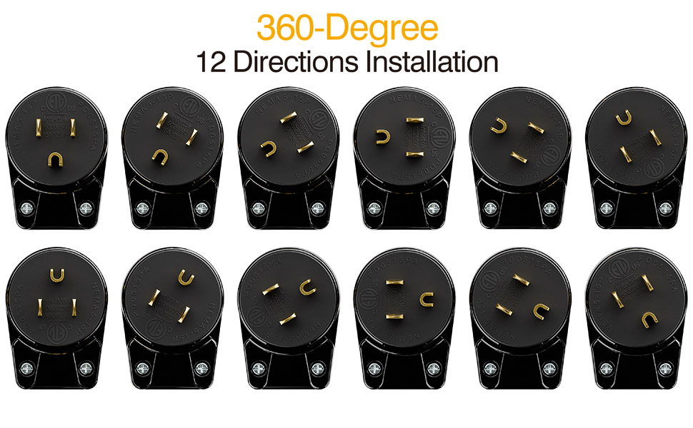 NEMA 5-15P Plug