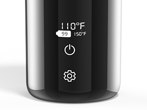 EAST MOUNT Heated Coffee Mug,15oz Self Heating Smart Cups and Smart Temperature Controlled Mug