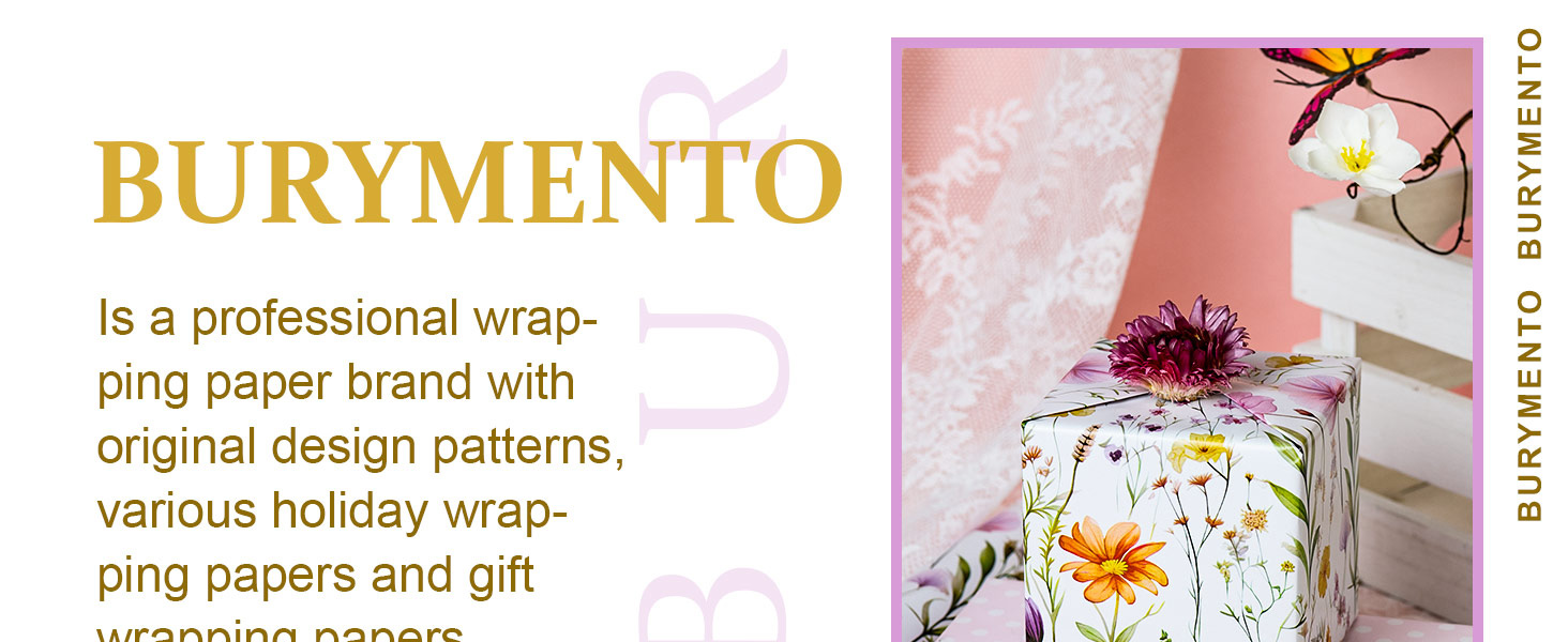 wedding wrapping paper