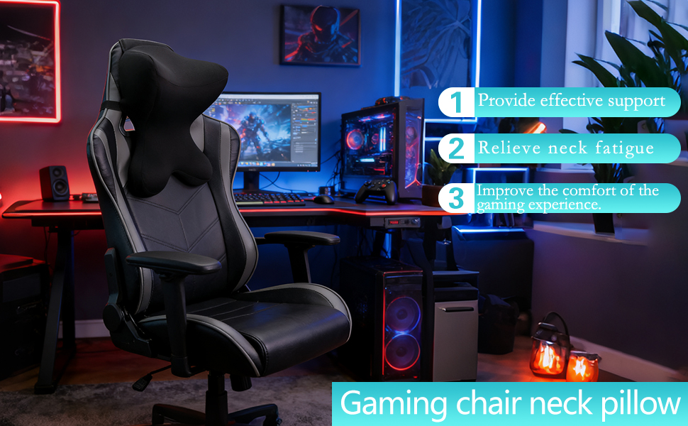gaming chair neck pillow