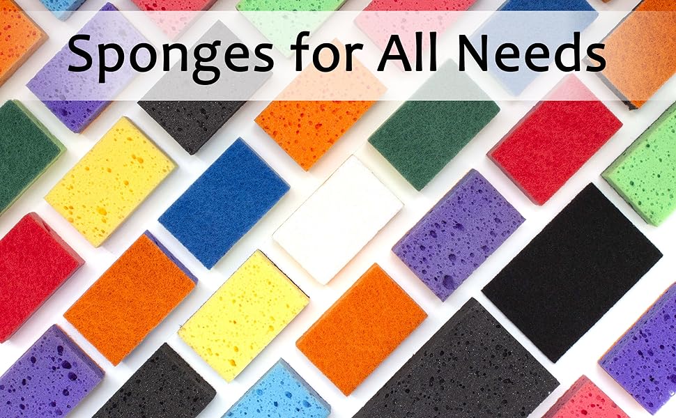 Okleen sponges fiber scour pad
