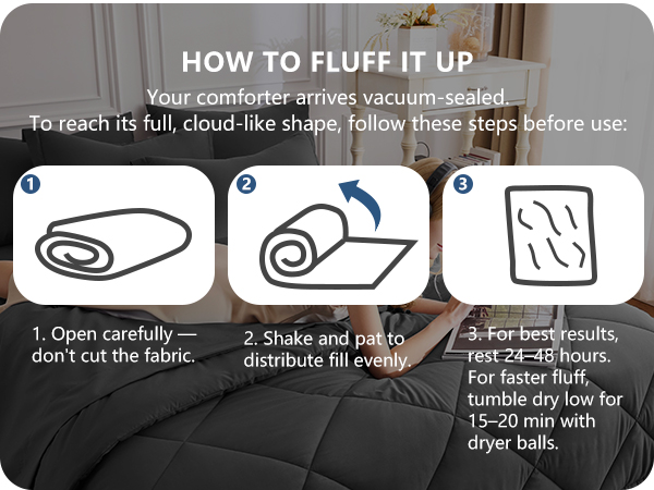 how to fluff it up