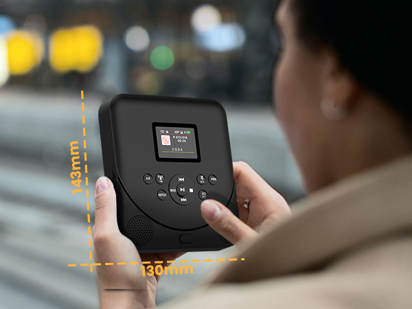 bluetooth cd player portable