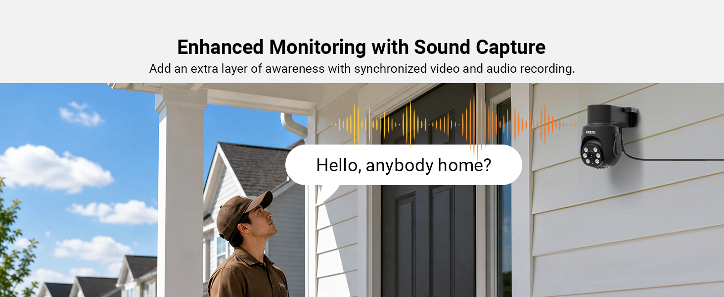 Enhanced Monitoring with Sound Capture