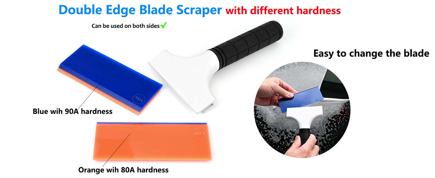 small squeegee for car