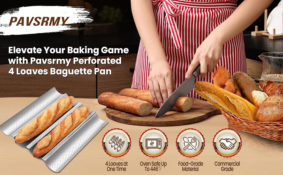 french bread & baguette pans