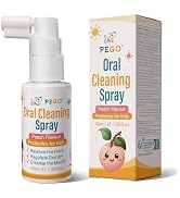 PEGO Kids Oral Spray, Toddler Toothpaste Helper for Daily Oral Care and Fresh Breath, Kid's Mouth...