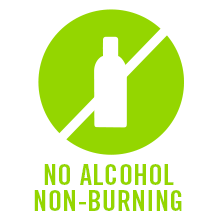 No Alcohol Non-Burning