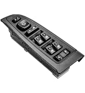 LCWRGS 15883320 Front Driver Side Door Lock and Power Window Switch & Black Bezel Assembly for 20...